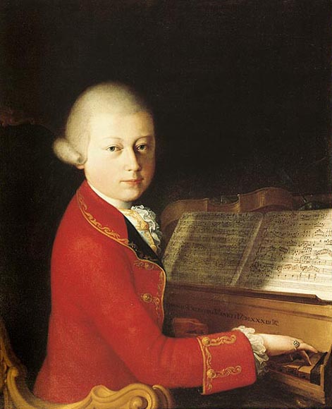 Wolfang Amadeus Mozart (aged 14) in Verona